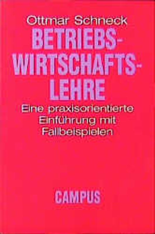 Betriebswirtschaftslehre