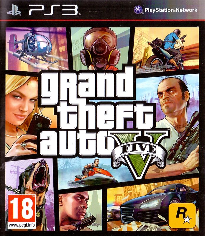 Grand Theft Auto V [Bundle Copy, ohne Landkarte, Internationale Version] PlayStation 3