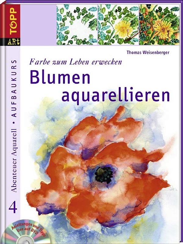 Farbe zum Leben erwecken: Blumen aquarellieren
