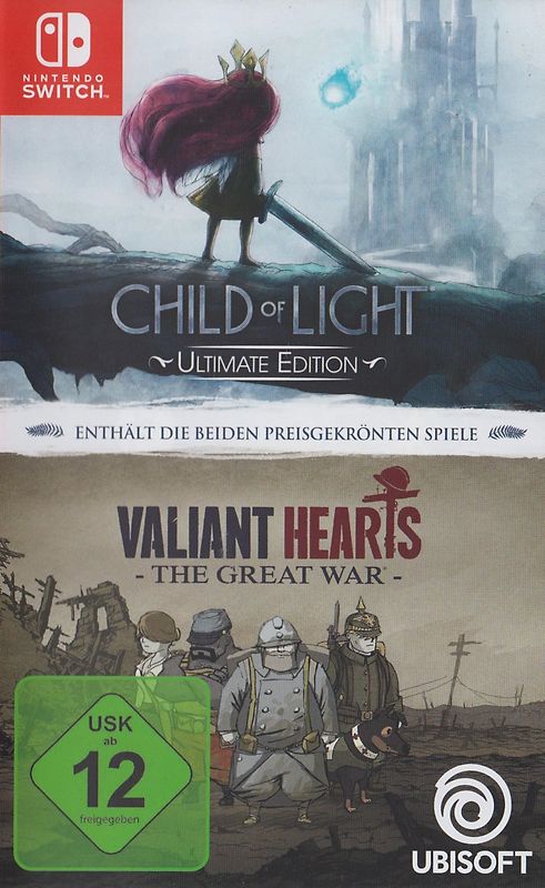 Child of Light - Ultimate Edition & Valiant Hearts - The Great War Nintendo Switch