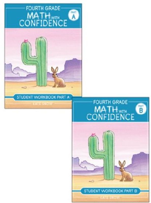 Fourth Grade Math with Confidence Student Workbook Bundle