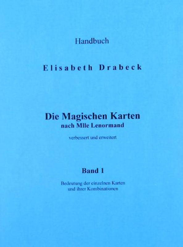 Die magischen Karten Bd 1.