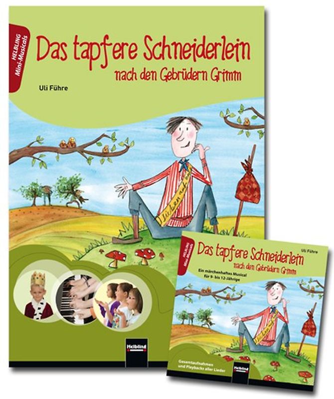 Das tapfere Schneiderlein. Paket: Buch und Audio-CD