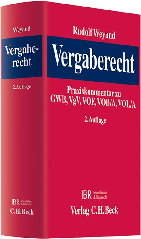 Praxiskommentar Vergaberecht