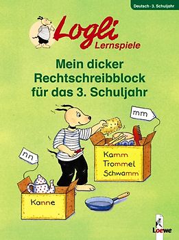 Mein dicker Rechtschreibblock für das 3. Schuljahr