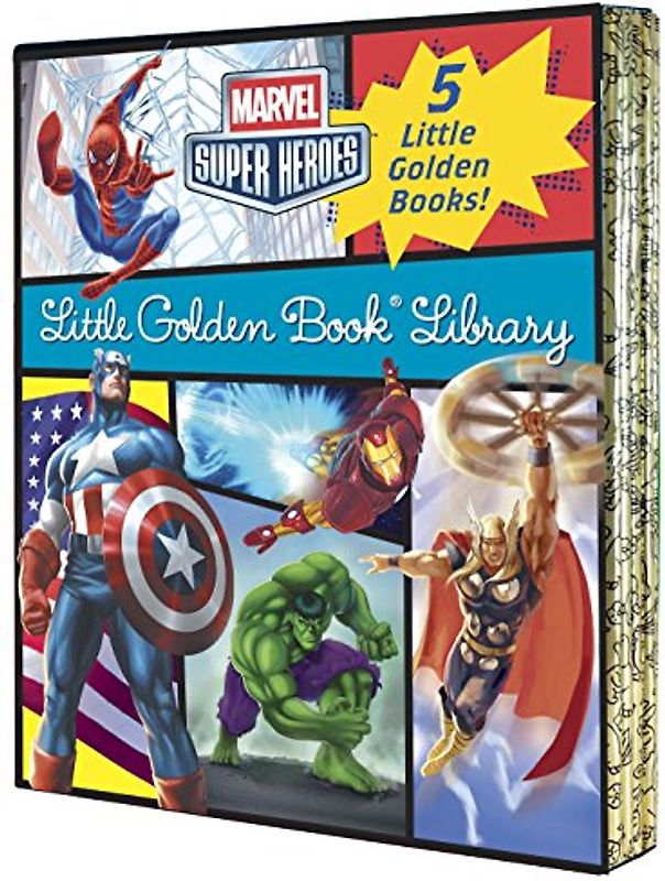 Marvel Super Heroes Little Golden Book Library