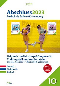 Abschluss 2023 - Realschulprüfung Baden-Württemberg - Aufgabenband