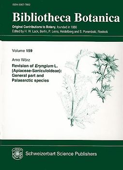 Revision of Eryngium L. (Apiaceae-Saniculoideae): General part and Palaearctic species
