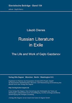 Russian Literature in Exile