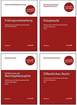 Einführung in die Rechtswissenschaften und ihre Methoden Prüfungsvorbereitung, Teil I, Teil II, Teil III für das Studienjahr 2017/18