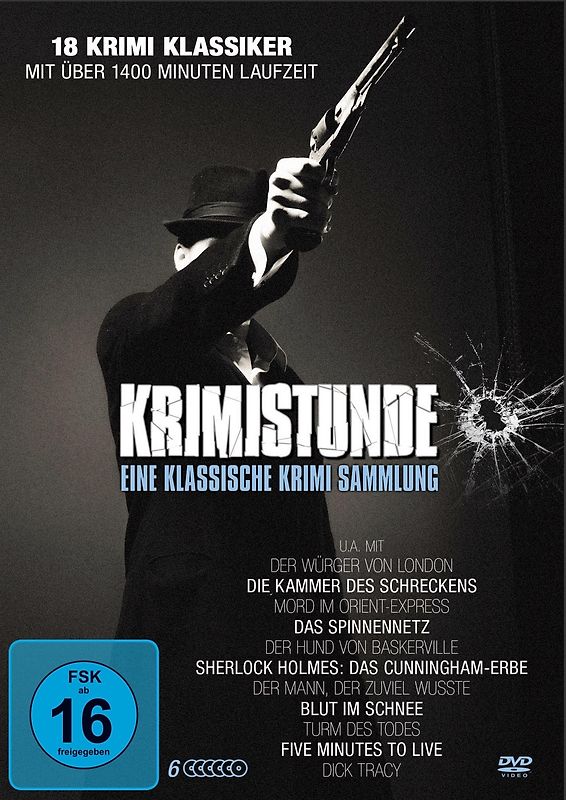 Krimistunde - Eine klassische Krimi Sammlung [6 DVDs] DVD