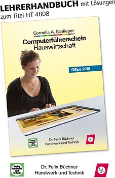 Lehrerhandbuch/Lösungen Computerführerschein Hauswirtschaft