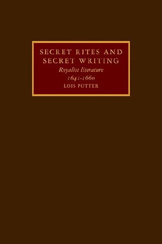 Secret Rites and Secret Writing