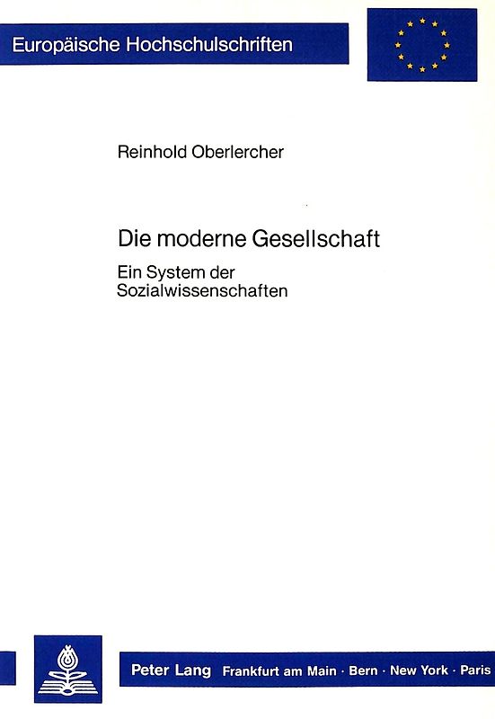Die moderne Gesellschaft