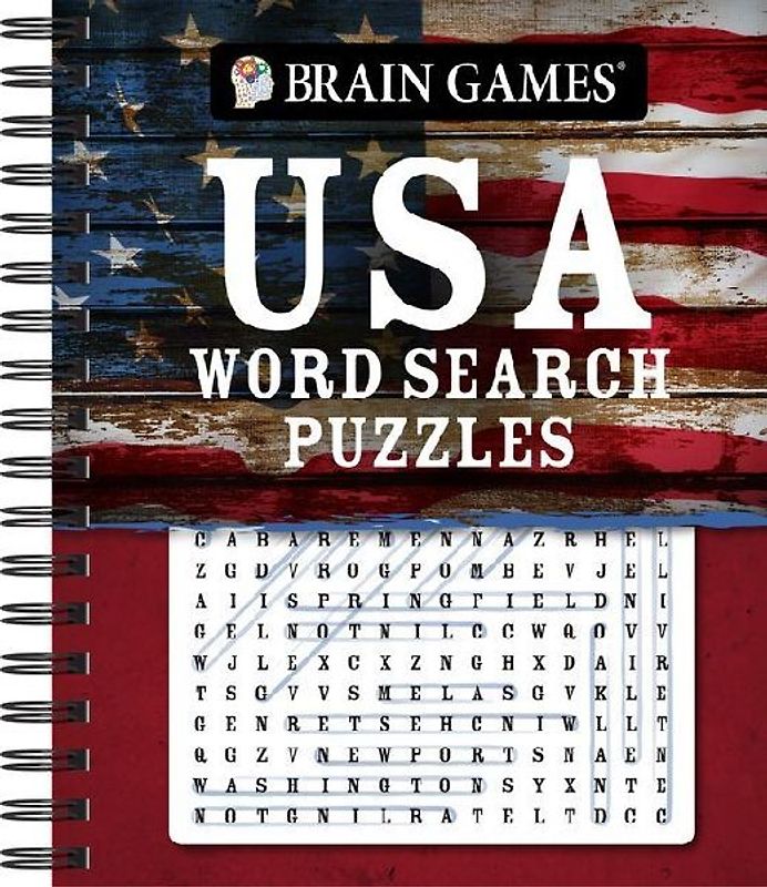 Brain Games - USA Word Search Puzzles (#5)