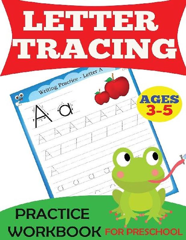 Letter Tracing Practice Workbook