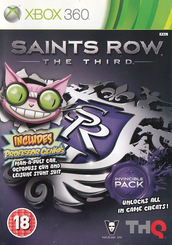 Saints Row: The Third [Invincible Pack, UK Import] Xbox 360