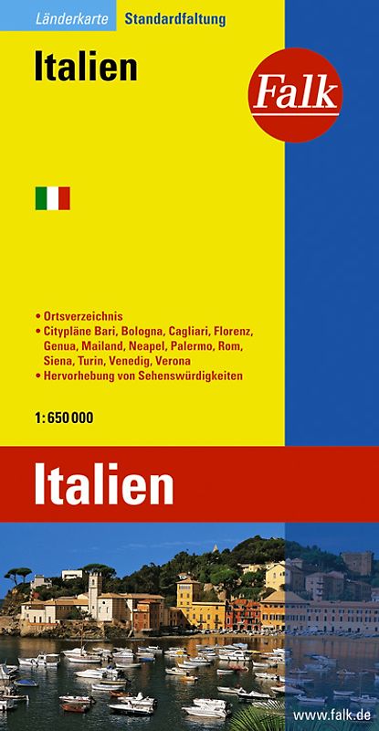 Falk Länderkarte Italien 1:650.000