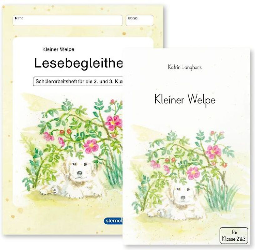 Kleiner Welpe - Klassenlektüre und Lesebegleitheft im Set