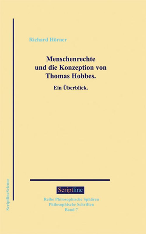 Menschenrechte und die Konzeption von Thomas Hobbes