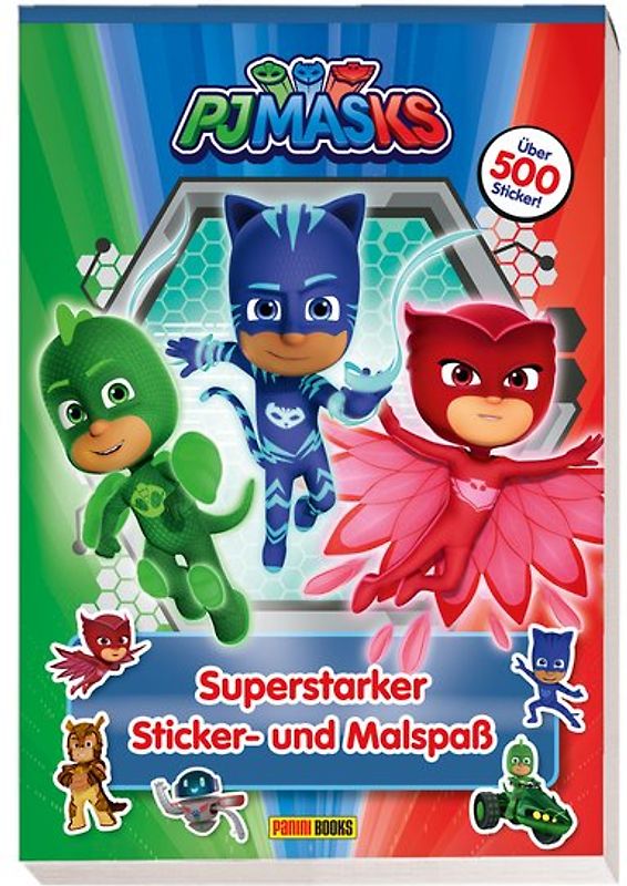 PJ Masks: Superstarker Sticker- und Malspaß
