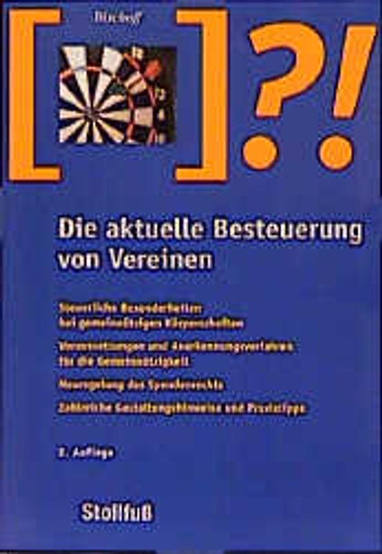 Die aktuelle Besteuerung von Vereinen