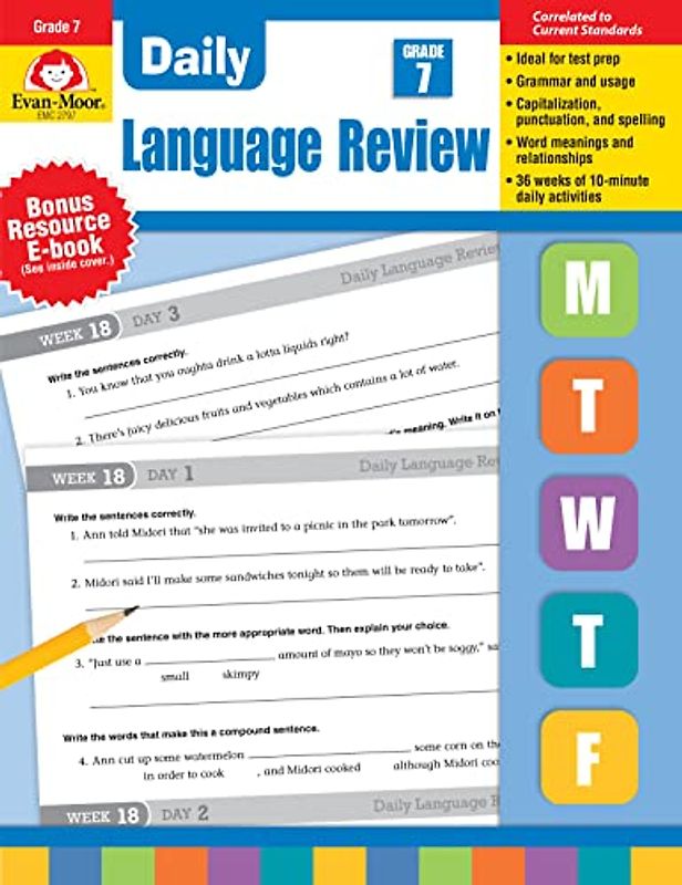Daily Language Review, Grade 7 Te