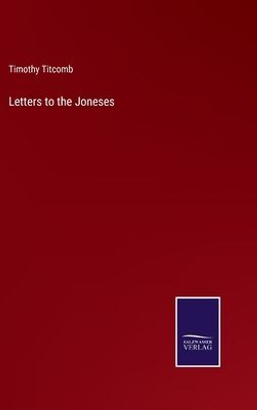 Letters to the Joneses