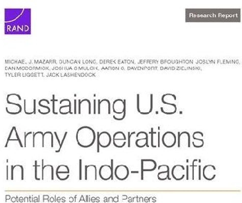 Sustaining U.S. Army Operations in the Indo-Pacific