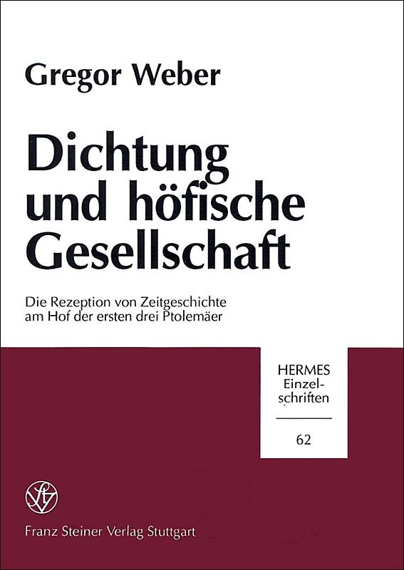 Dichtung und höfische Gesellschaft
