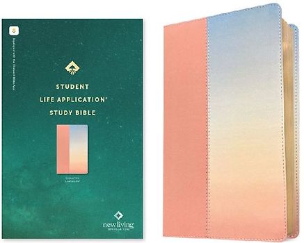 NLT Student Life Application Study Bible, Filament Enabled (Leatherlike, Ombre Pink, Red Letter)