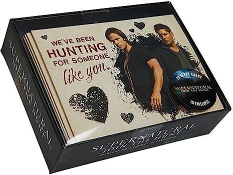 Supernatural Valentine's Day Blank Boxed Note Cards (Science Fiction Fantasy)