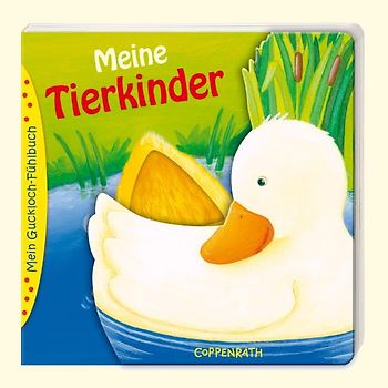 Mein Guckloch-Fühlbuch: Meine Tierkinder