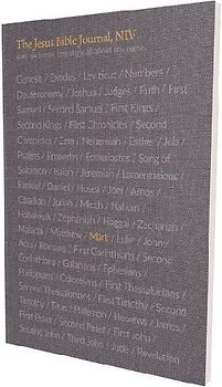 The Jesus Bible Journal, Mark, Niv, Paperback, Comfort Print