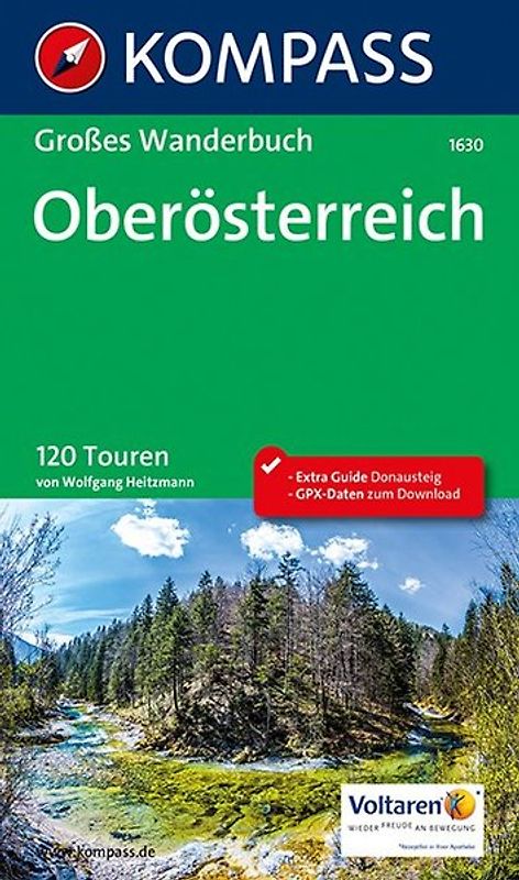 KOMPASS Großes Wanderbuch Oberösterreich
