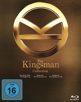 Kingsman 3 - Movie Collection BD Blu-ray Disc