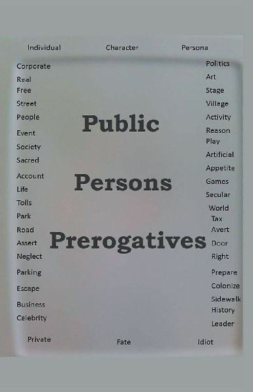 Public Persons Prerogatives