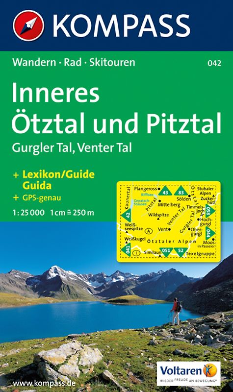 Inneres Ötztal und Pitztal - Gurgler Tal - Venter Tal