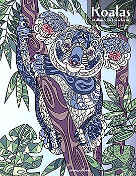 Koalas-Malbuch für Erwachsene