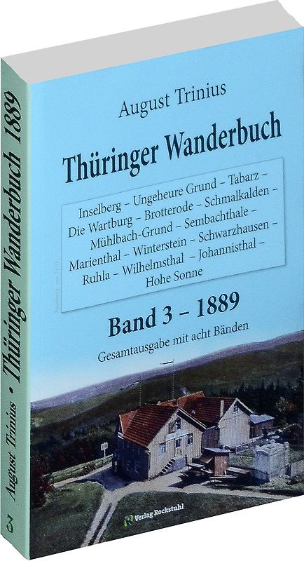 Thüringer Wanderbuch 1889- Band 3 (von 8)