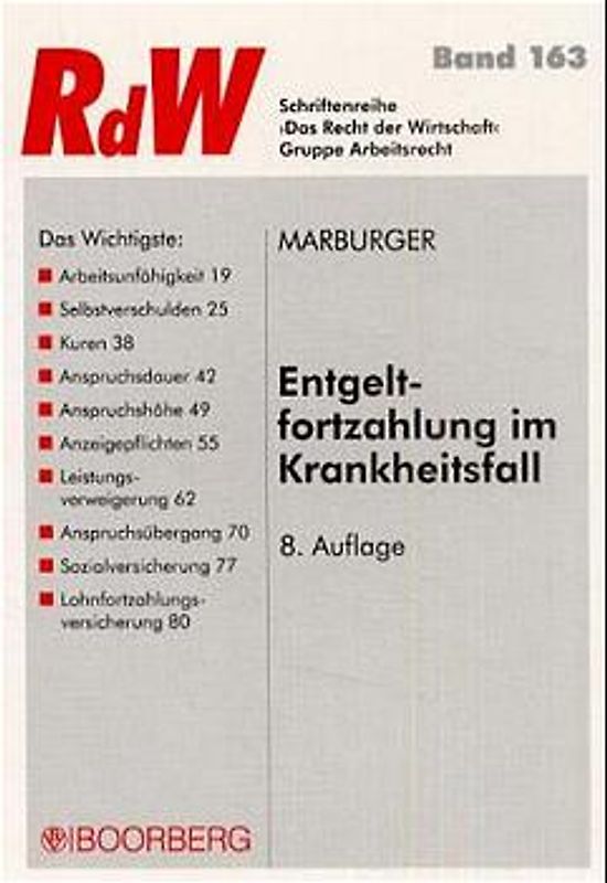 Entgeltfortzahlung im Krankheitsfall