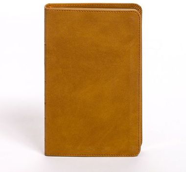 KJV Personal Size Bible, Camel Suedesoft Leathertouch