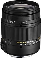 Sigma 18-250 mm F3.5-6.3 DC HSM Macro 62 mm Filtergewinde (Sony A-mount Anschluss) schwarz