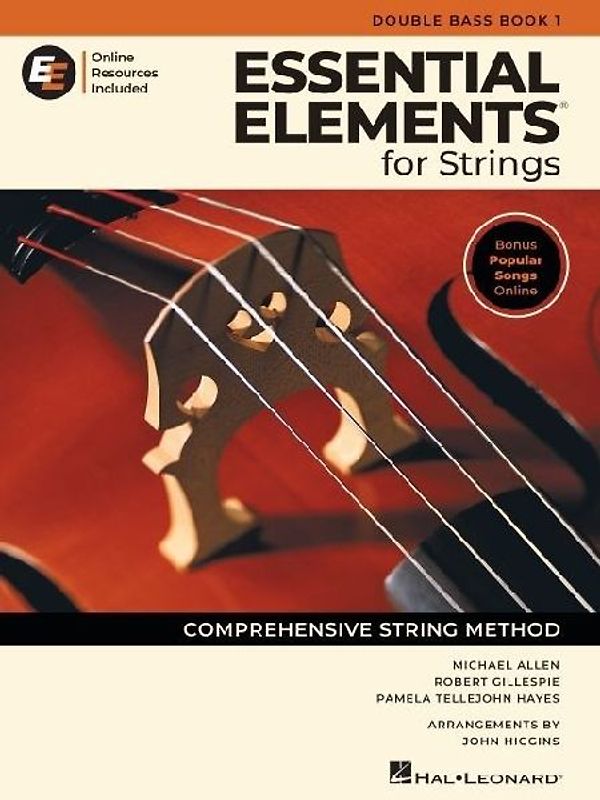 Essential Elements for Strings - Double Bass Book 1 with Online Resources