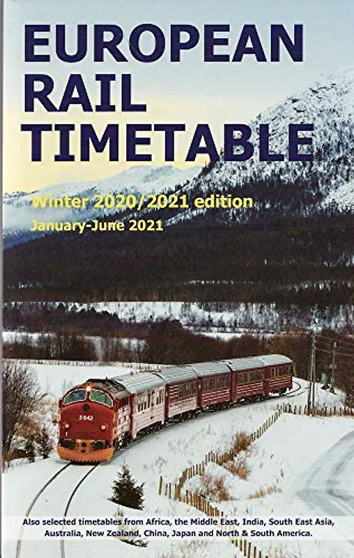 European Rail Timetable Winter 2020/2021