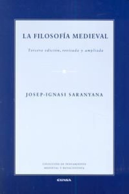 La filosofía medieval