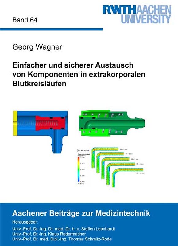 Einfacher und sicherer Austausch von Komponenten in extrakorporalen Blutkreisläufen