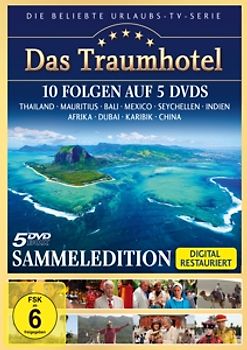 Das Traumhotel-Sammeledition-10 Folgen auf 5 D DVD