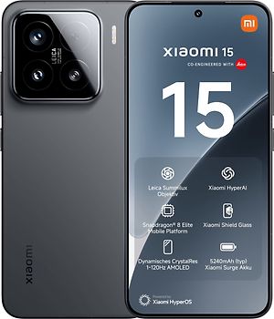 Xiaomi 15 Dual SIM 256GB black