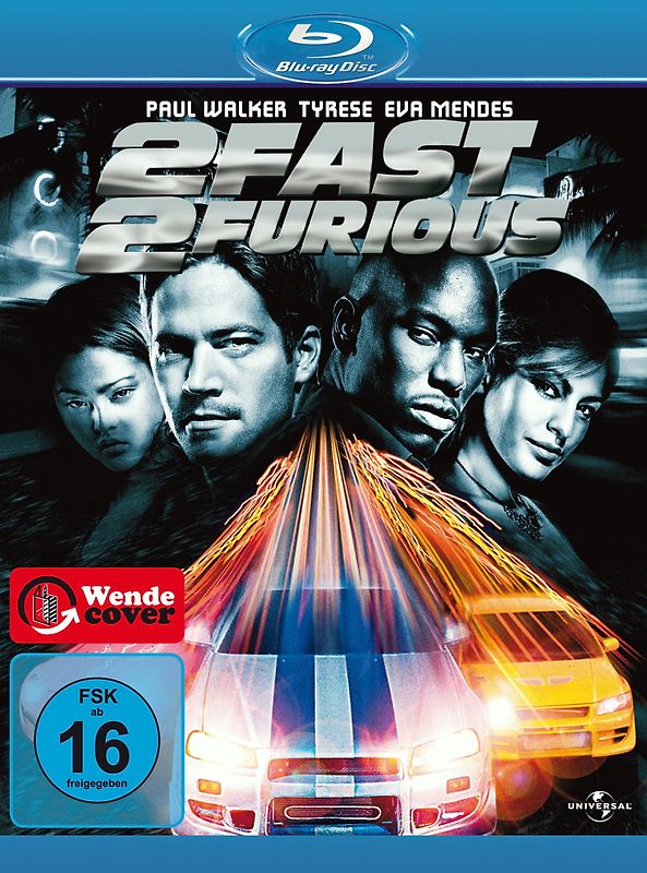 2 Fast 2 Furious Blu-ray Disc